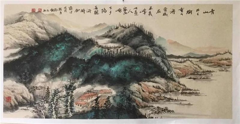 都市头条书画专栏‖著名画家邵韵光与他的学员们(一)京津沪头条(图3)