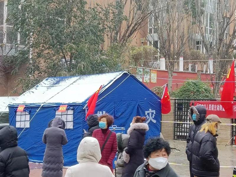 《防控疫情》西宁全员检测 致敬无名英雄:文图/颜宝祥(青海西宁)(图3)
