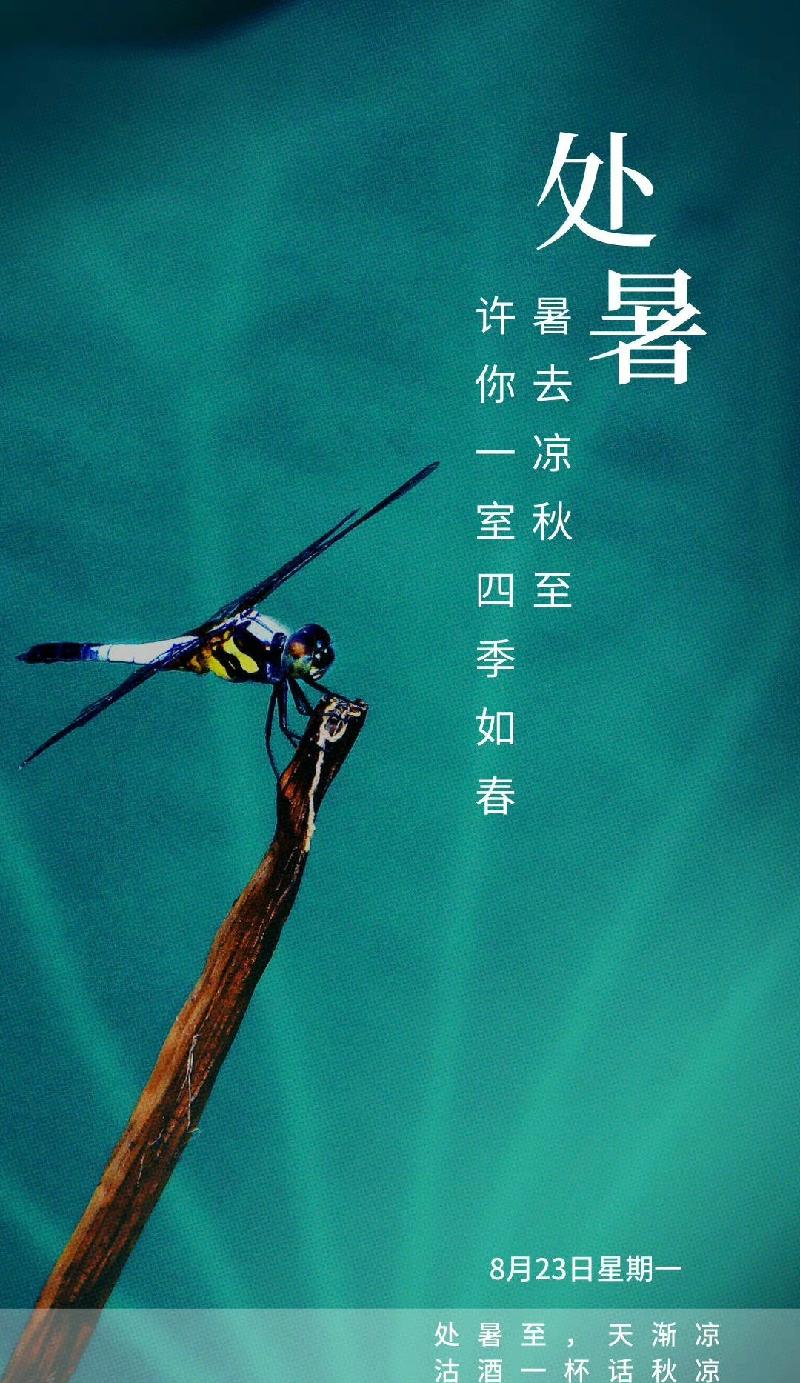 七绝-处暑日随感 文‖胡斌(桃花园君)(图7)
