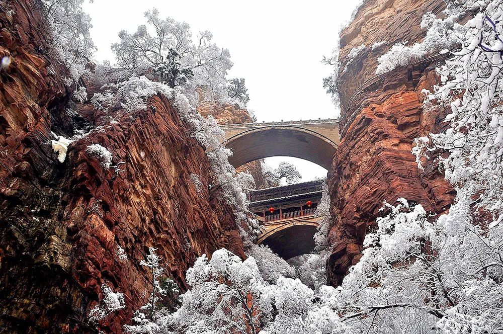 每日一景·井陉美｜苍岩山雪景 | 摄影：王宝霞（图9）
