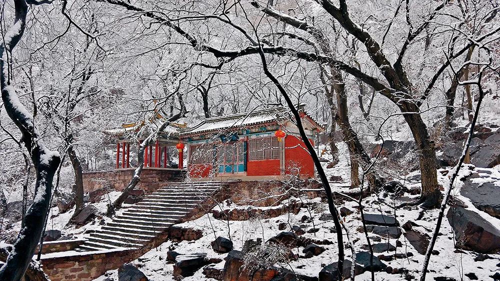 每日一景·井陉美｜苍岩山雪景 | 摄影：王宝霞（图4）