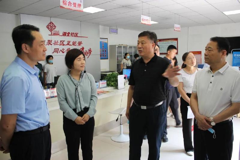 【法治聊城】省司法厅到东昌府区开展“全国(省)民主法治示范村(社区)”复核工作(图2)