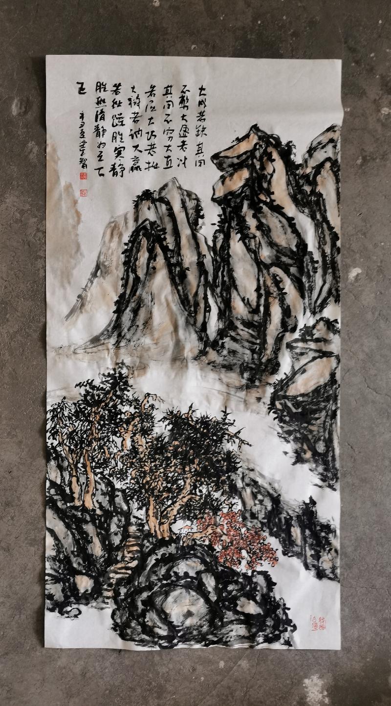 连云区星火诗社258期微刊《中国百名书画家让连云港蓬荜生辉》(图187)