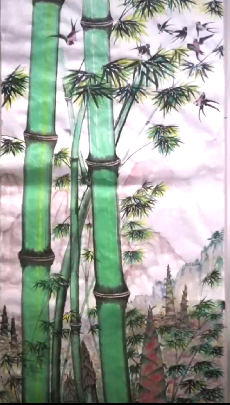 竹韵添香，诗友唱和！