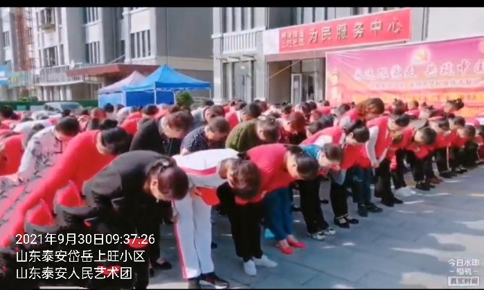 悲痛之心缅怀先烈 昂扬斗志喜迎国庆(图6)