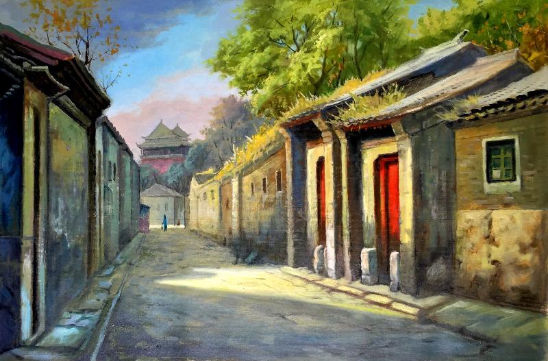 【枫雅汇看图约诗】诗人陈江《六十八》（北京胡同）（图7）
