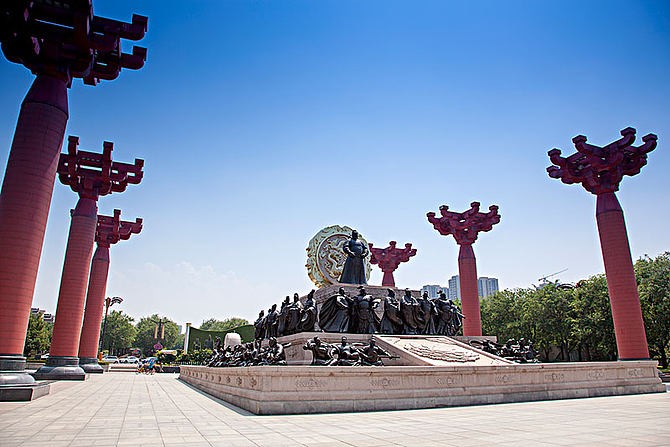 《关中秋景》秋景在门前：文／李建印（陕西西安）（图11）