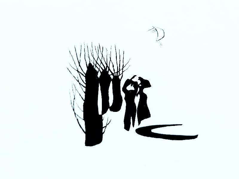 望海（诗配画）ll作者 伊人ll绘画 诵读 老菩提（图11）