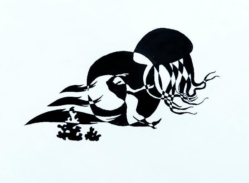 望海（诗配画）ll作者 伊人ll绘画 诵读 老菩提（图14）