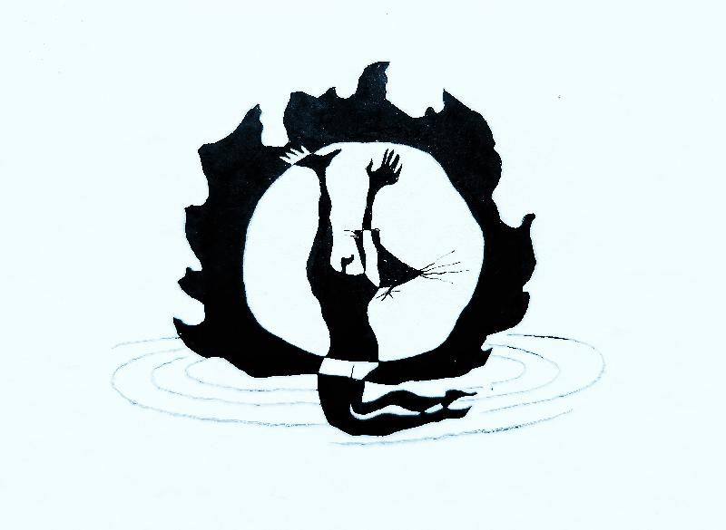 望海（诗配画）ll作者 伊人ll绘画 诵读 老菩提（图15）