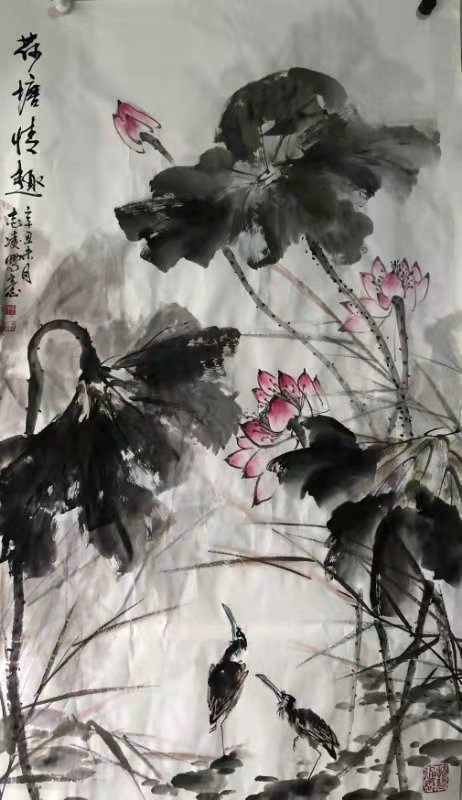 墨随心走写风华——画家孟志凌作品欣赏(图3)