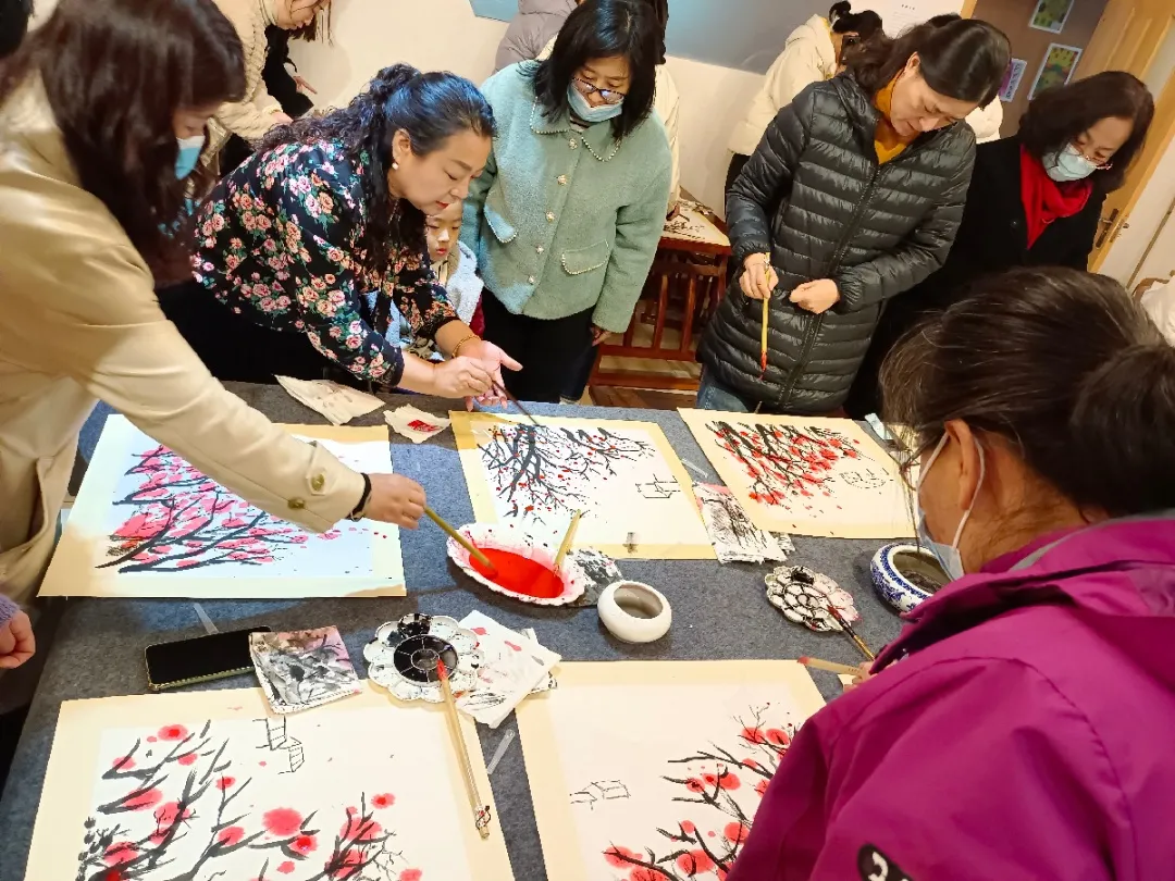 绘国画·愈心灵 | 惠民县妇联举办2021年“母亲素质提升工程”国画培训班（图6）