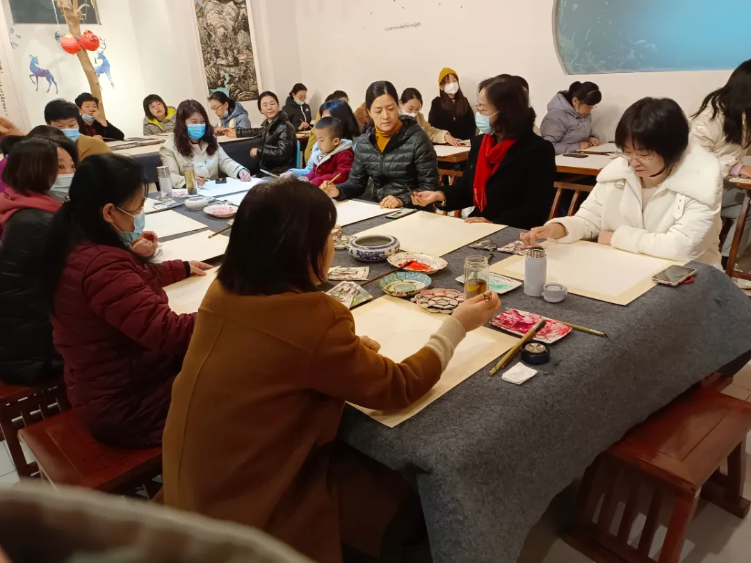 绘国画·愈心灵 | 惠民县妇联举办2021年“母亲素质提升工程”国画培训班（图8）