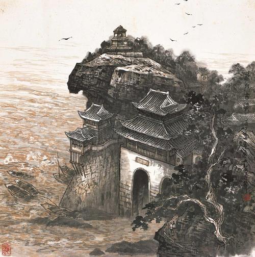 《游龙门古渡》文/卫选民陕西