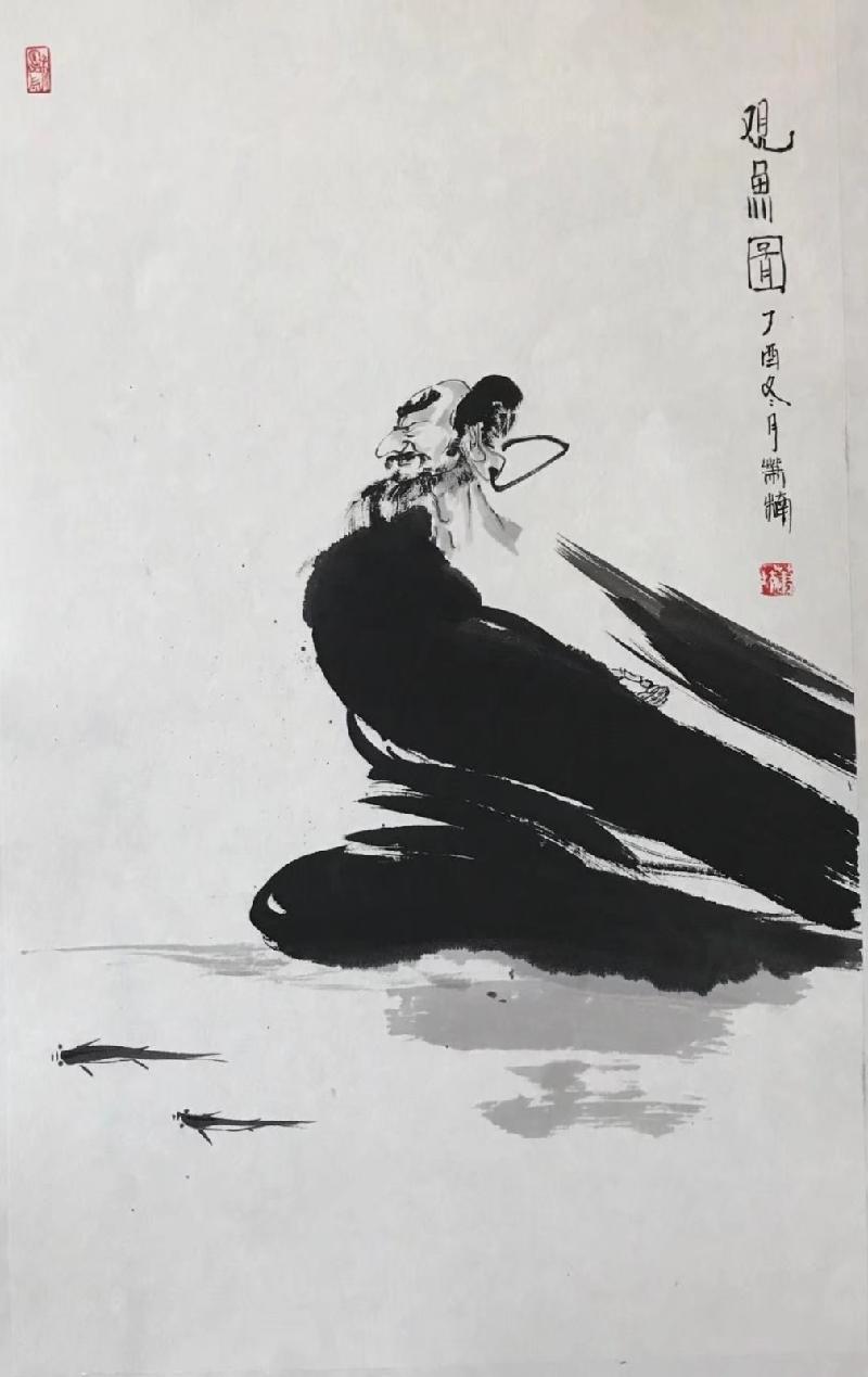 大繁至简画心禅——阿勇老师赞萧楠（图9）