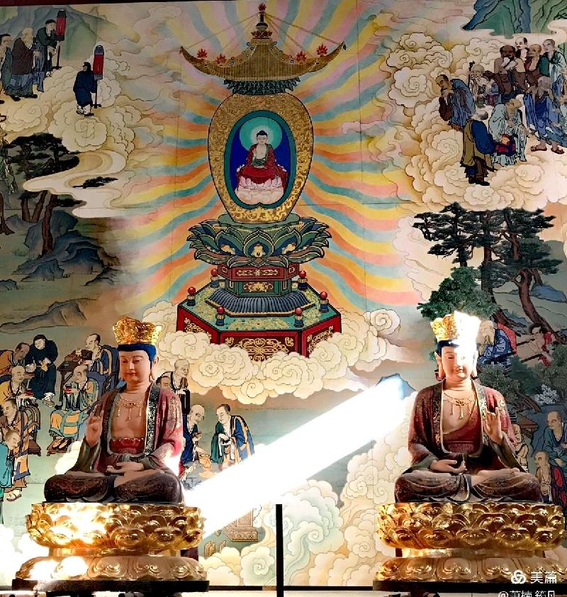 【雅诗总会】精品★萧楠主笔绘制大型壁画【五百罗汉】落座愿海寺——创作篇(图22)