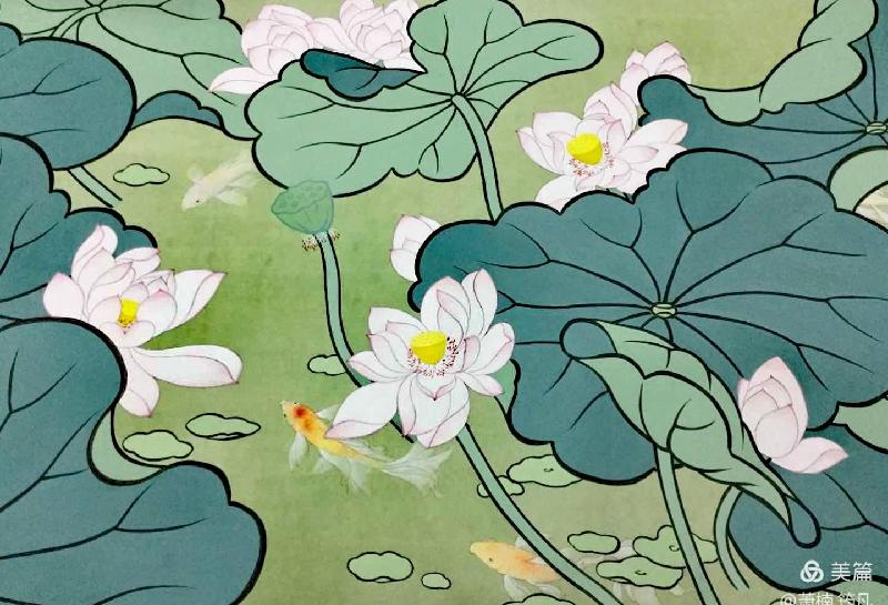 【雅诗总会】精品★萧楠主笔绘制大型壁画【五百罗汉】落座愿海寺——创作篇(图39)