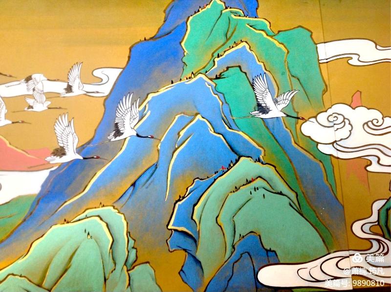 【雅诗总会】精品★萧楠主笔绘制大型壁画【五百罗汉】落座愿海寺——创作篇(图70)