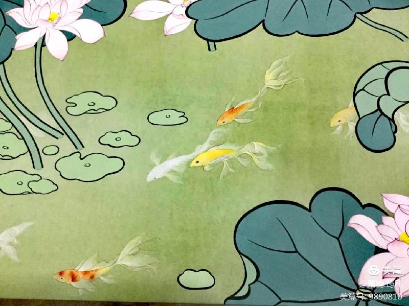 【雅诗总会】精品★萧楠主笔绘制大型壁画【五百罗汉】落座愿海寺——创作篇(图41)