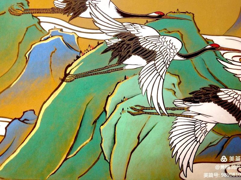 【雅诗总会】精品★萧楠主笔绘制大型壁画【五百罗汉】落座愿海寺——创作篇(图69)