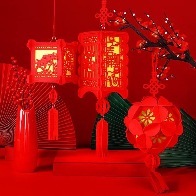 【红红的中国年】作者/南山 朗诵/向日葵（图2）
