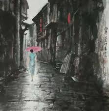 【英国文学】精品散文《雨巷》作者|雨巷-蓝调(中国杭州)、荐稿|邓瑛(德国)(图4)