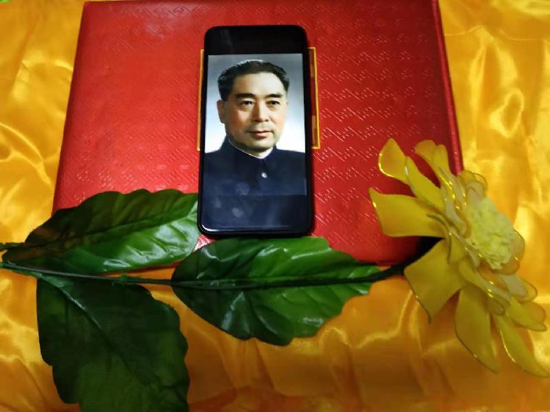 【缅怀】做支花儿敬献周总理：作者／王福兰（陕西西安）（图5）