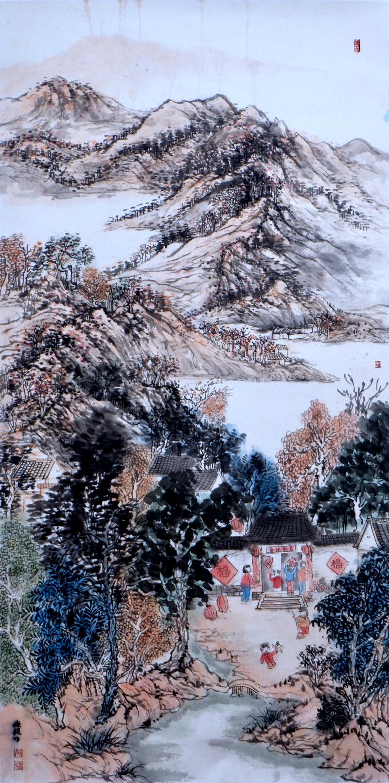 “魅力井陉”大赛优秀作品 | 组画《福至井陉》| 李璨颖（山东）（图2）