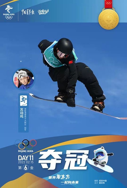 连云区星火诗社297期微刊《中国选手高亭宇、徐梦桃、苏翊鸣连摘金牌》(图19)
