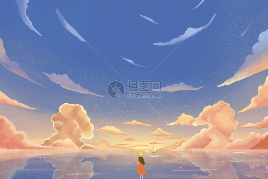 向往自由gif动图图片-正版gif素材401013150-摄图网