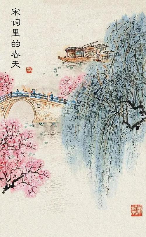 同题诵《宋词里的春天》 作者：碑林路人（图7）