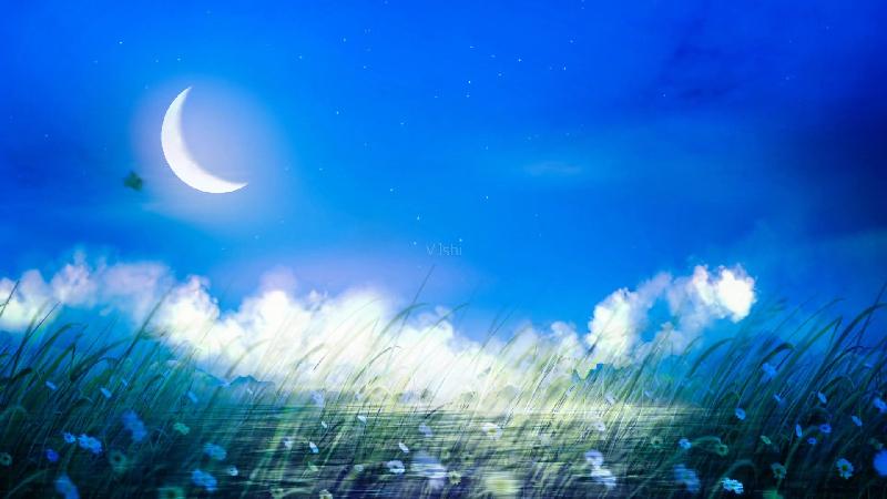 【新诗大观】摘下半个月亮送给你(诗二首)||文/冯晓敏(图2)