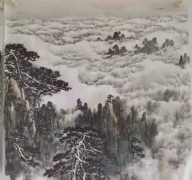 著名诗人·画家洪一胜先生诗画欣赏|海外头条(图2)