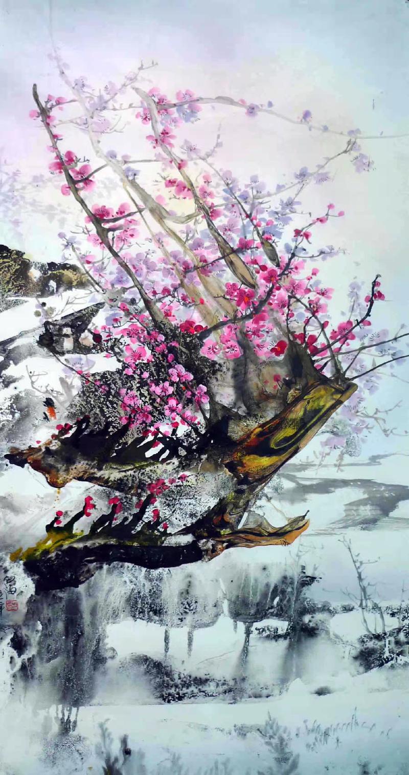步韵苏轼《念奴娇.赤壁怀古》-咏春曲 词 || 吕志学（图9）