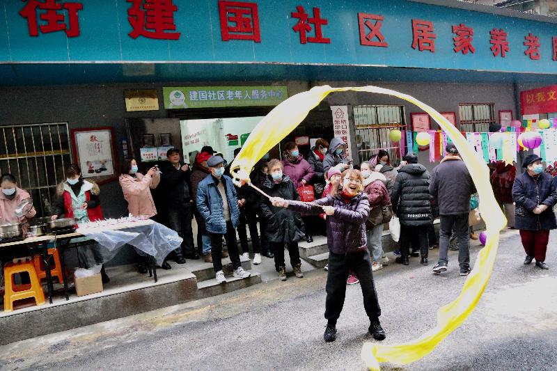 以我文明新貌，共庆元宵佳节，不亦乐虎！—建国社区新时代文明实践活动（图3）