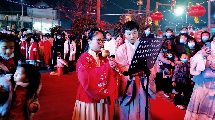 河南许昌：穿上汉服闹元宵——许昌市汉服文化交流协会元宵节之夜（图11）