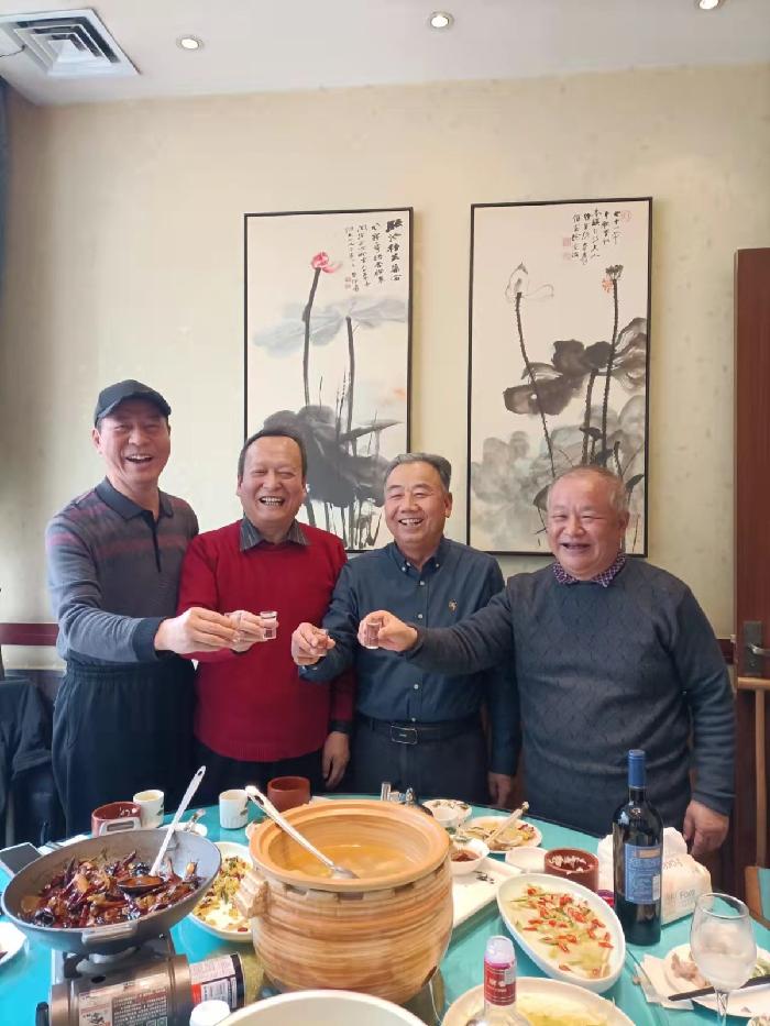 【老兵情怀】张富贵：壬寅年正月二十二日与同乡同年入伍同转油田的战友和唐明一诗友相聚有感（组诗五首）（图5）