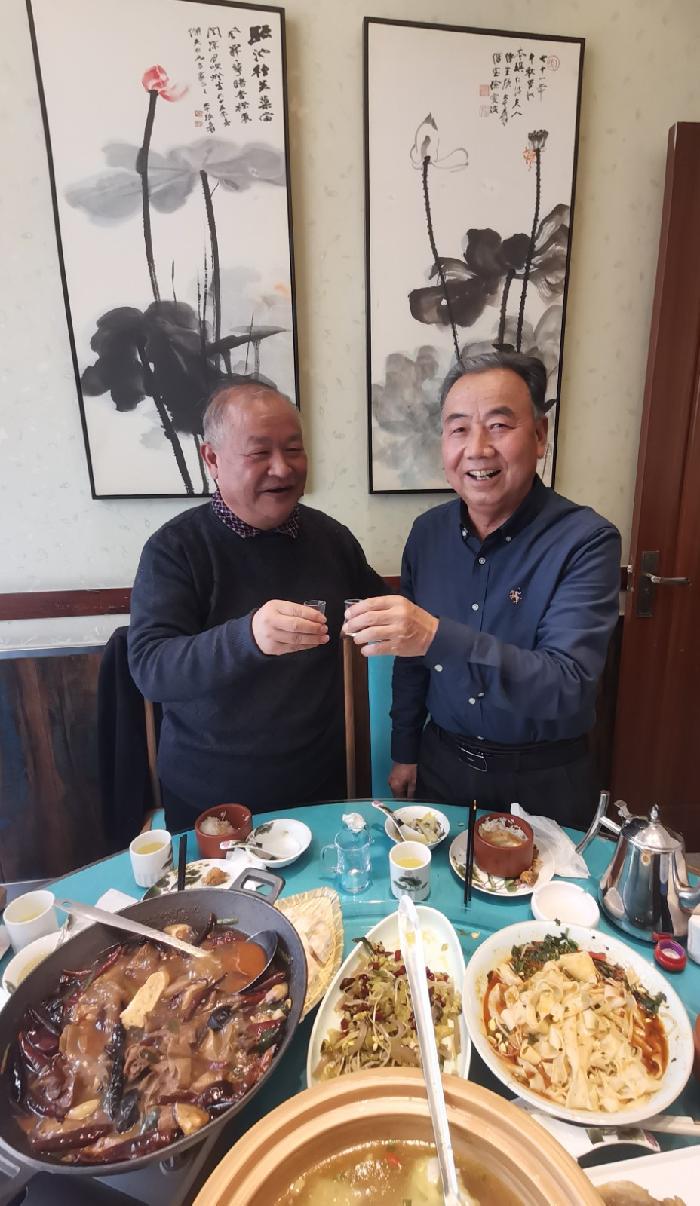 【老兵情怀】张富贵:壬寅年正月二十二日与同乡同年入伍同转油田的战友和唐明一诗友相聚有感(组诗五首)(图9)