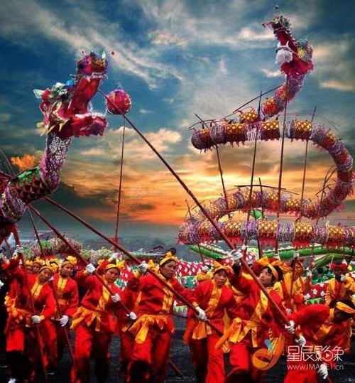 【竹枝词·苗乡正月观灯】文/风鸽（张晓峰）【冰心文化传媒】（图5）