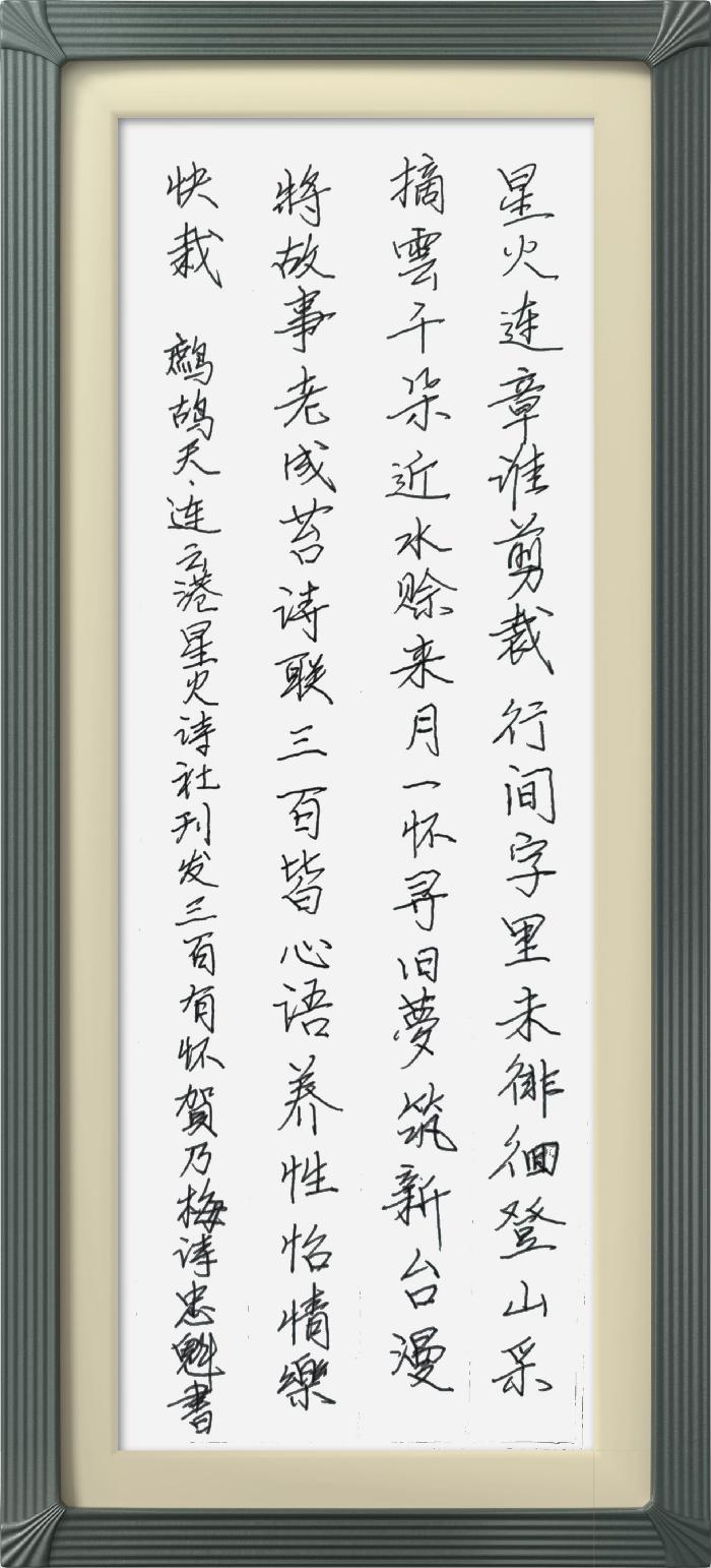 热烈祝贺星火诗社创刊三百期(图210)