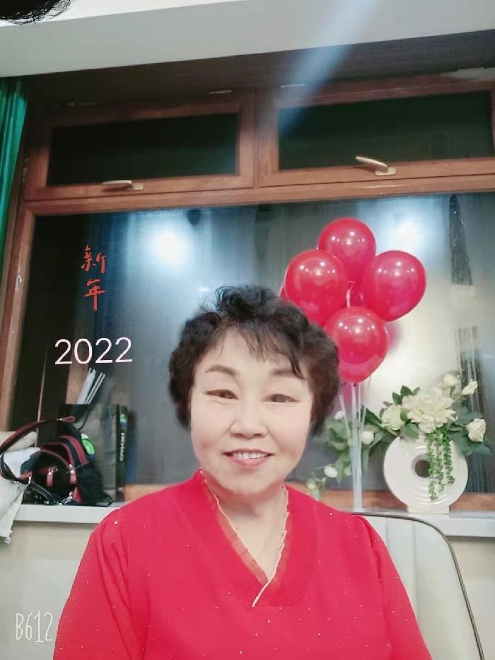 婉迪老师作品：古稀艳阳遇