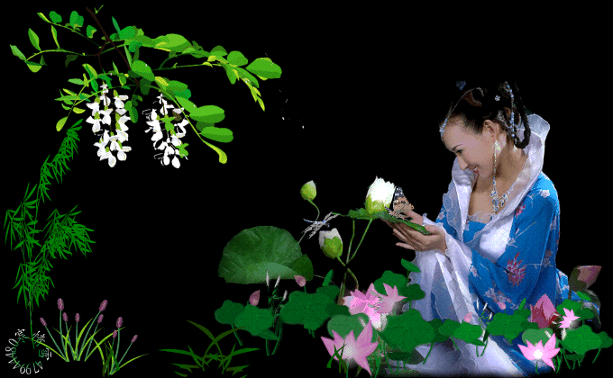 〔词两首〕作者 严紫依（湖北）【冰心文化传媒】制作 冰心（图3）