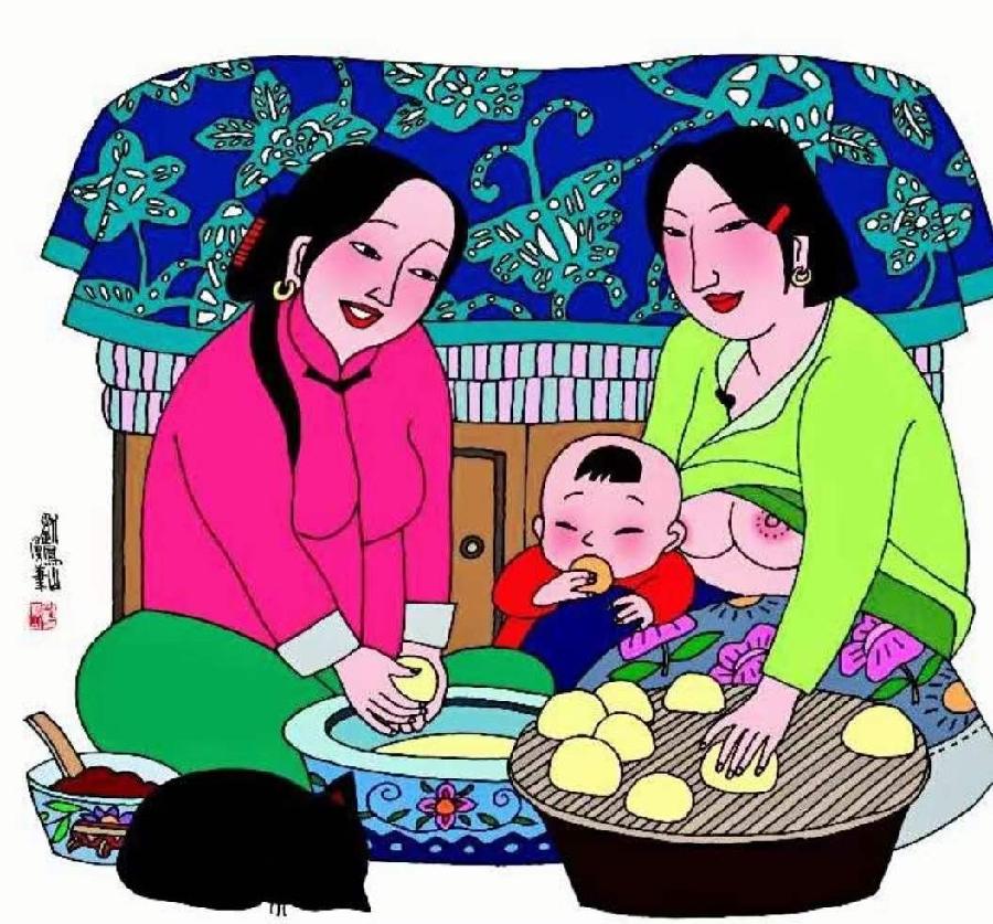 抗疫组诗之七 绘画/刘凤山 配诗/刘锦辉(图10)