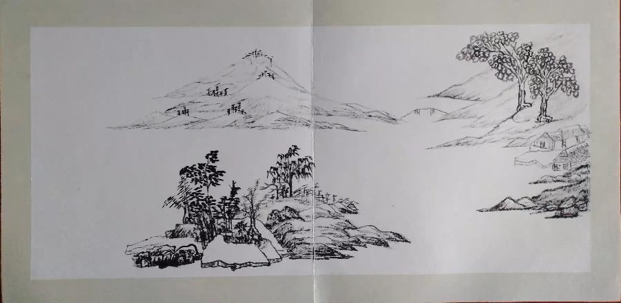 【雅诗总会】精品★笔墨隽永写旷朗——山水画家刘合香作品欣赏（图4）