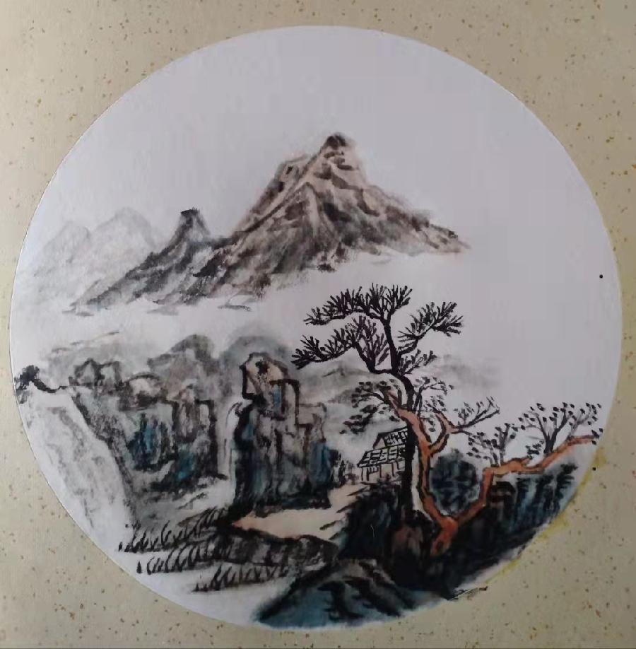 【雅诗总会】精品★笔墨隽永写旷朗——山水画家刘合香作品欣赏（图3）