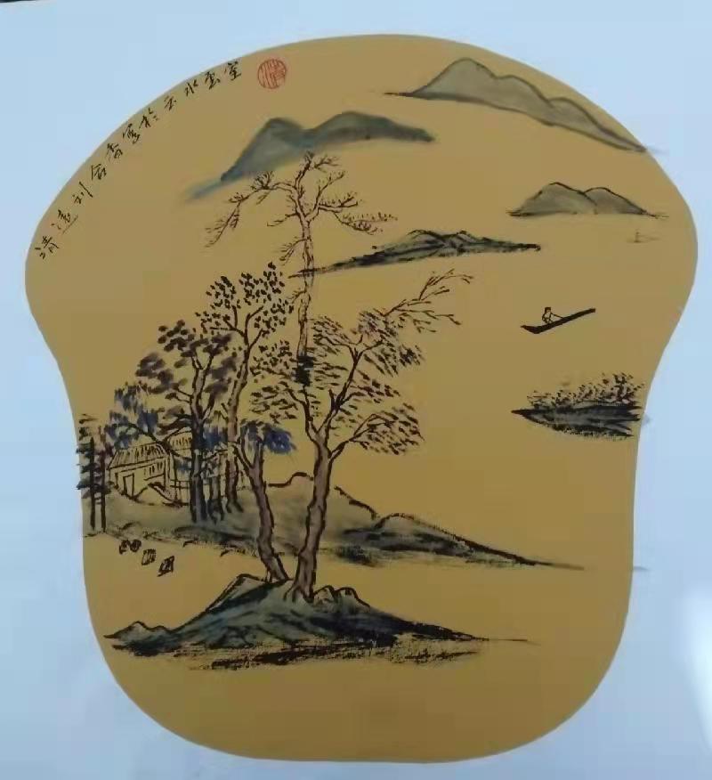 【雅诗总会】精品★笔墨隽永写旷朗——山水画家刘合香作品欣赏（图18）