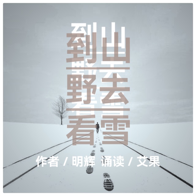 吴明辉诗歌选读ll到山野去看雪ll诵读 艾果(图2)