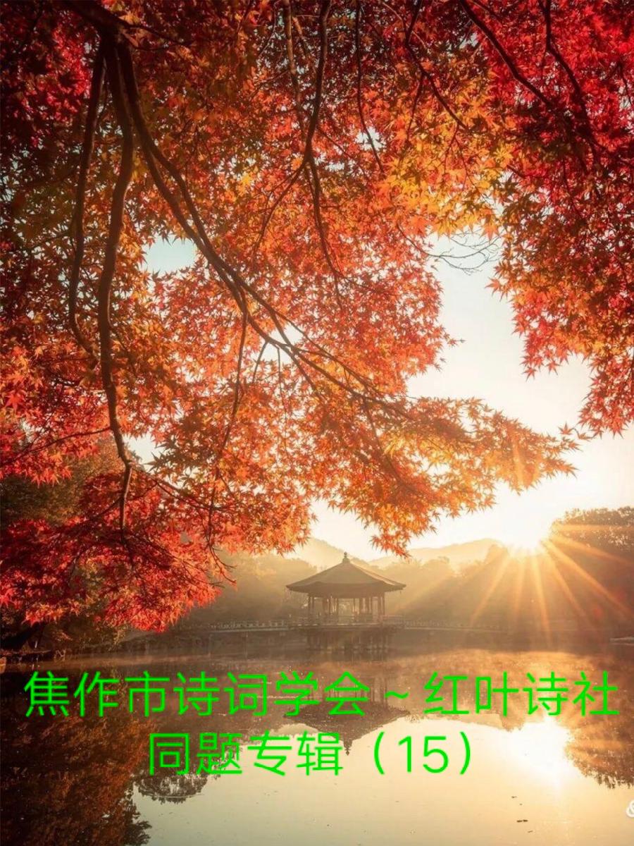 【战疫见闻】焦作市诗词学会红叶诗社同题专辑(15)