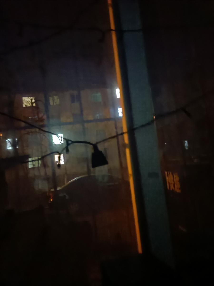 小区夜