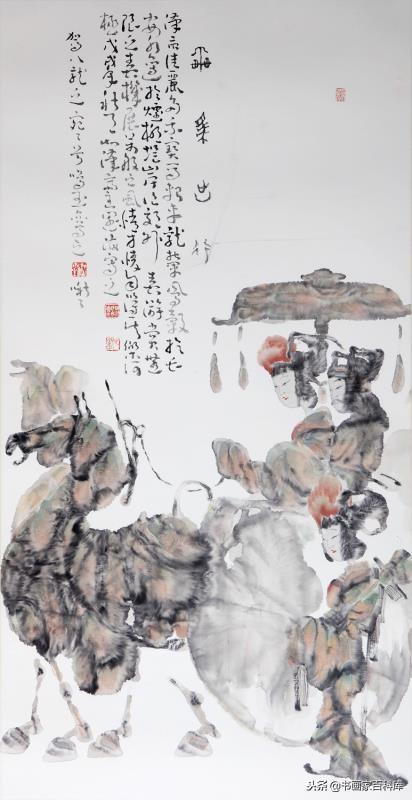 王阔海新汉画:中国画智慧与精神统一的审美体系(图18)